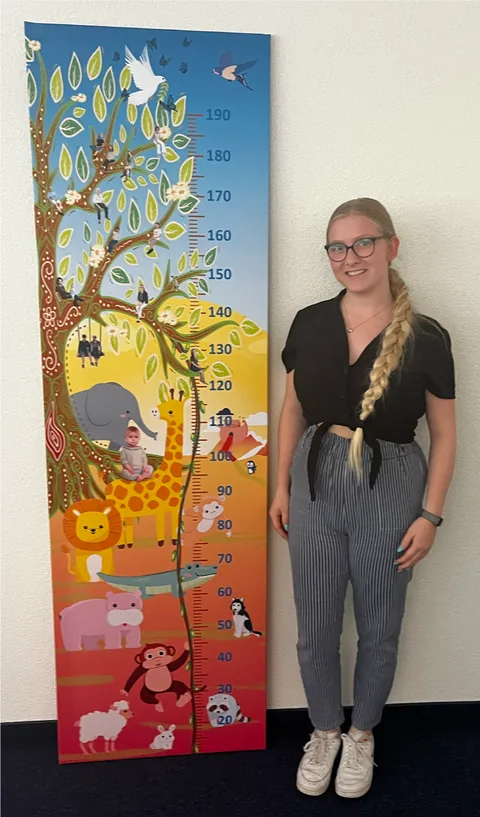 Blache: Familienbaum Banner – Gestaltung von Lindenmann Creativity, Seengen AG